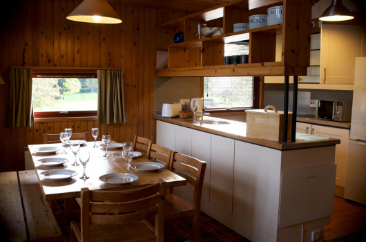 Cedar, Loch Monzievaird Holiday Lodges, Crieff, Perthshire Kitchen