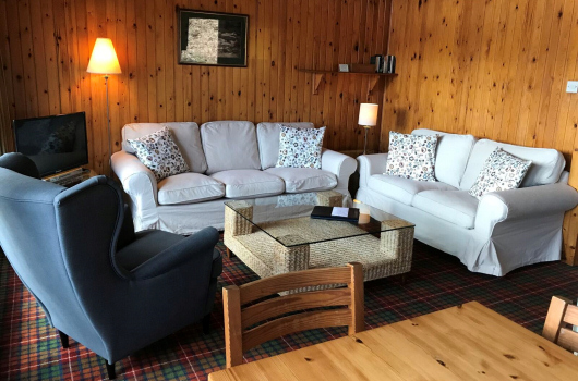 Cedar, Loch Monzievaird Holiday Lodges, Crieff, Perthshire Lounge