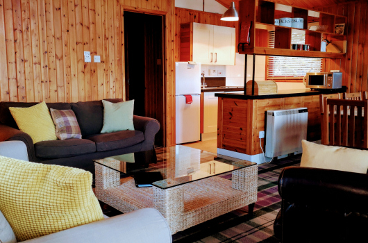 Cedar, Loch Monzievaird Holiday Lodges, Crieff, Perthshire Lounge