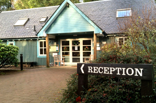 Loch Monzievaird Holiday Lodges, Crieff, Perthshire Reception